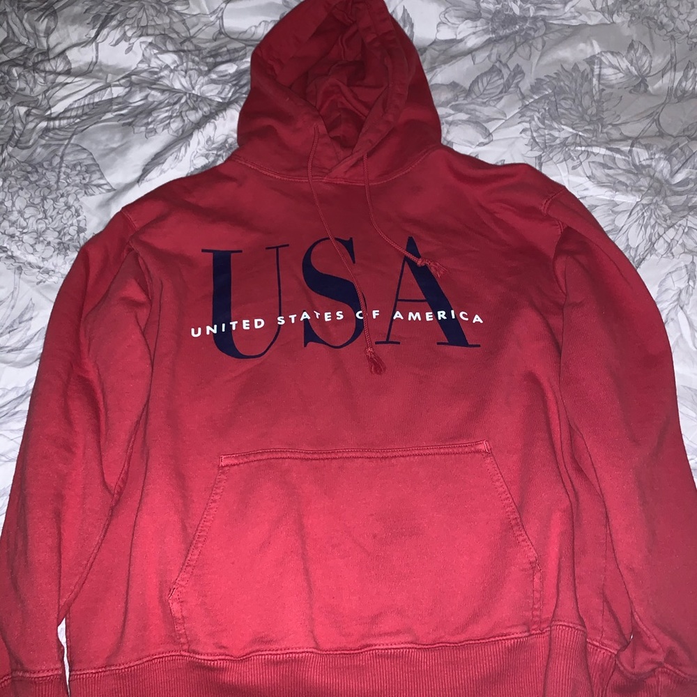 Brandy Melville USA Red hoodie